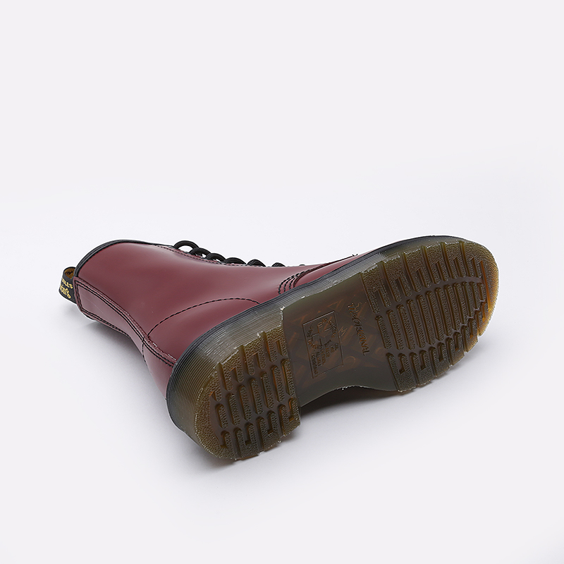  бордовые ботинки Dr. Martens Smooth 10072600 - цена, описание, фото 5